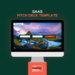 Pitch Deck Template for SaaS and Subscription Businesses  – 18 Pages