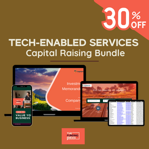 Tech-Enabled Services Capital Raising Bundle - 30% Off