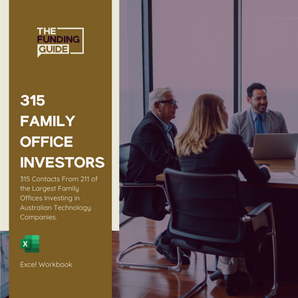 List of Australian Family Offices – 315 Contacts